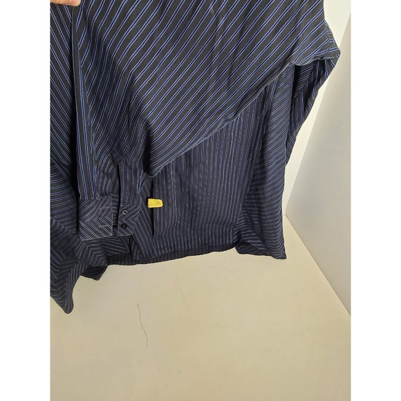 Haupt Button-up sz X-Large 43/44, 17 1/2 LS mens velvet collar - Picture 4 of 11